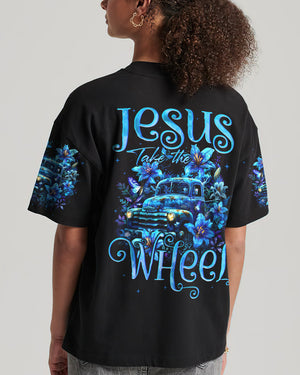 Jesus Take The Wheel Women's All Over Print Shirt - Tyqy1503245
