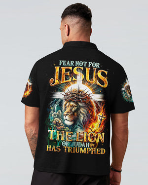 Fear Not For Jesus Men's All Over Print Shirt - Tyqy1701241