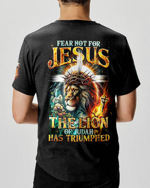 Fear Not For Jesus Men's All Over Print Shirt - Tyqy1701241