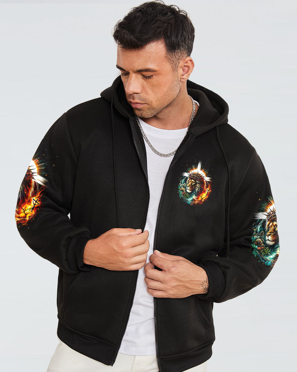 Fear Not For Jesus Men's All Over Print Shirt - Tyqy1701241