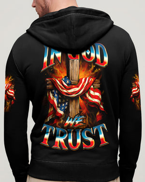 In God We Trust Men's All Over Print Shirt - Tyqy2205253