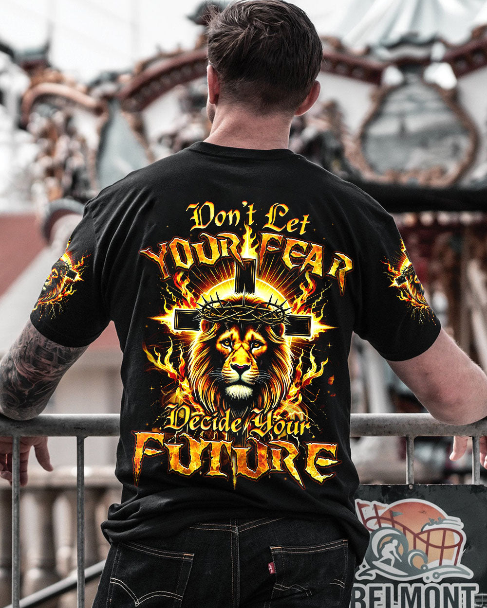 Don't Let Your Fear Decide Your Future Men's All Over Print Shirt - Tyqy2308242