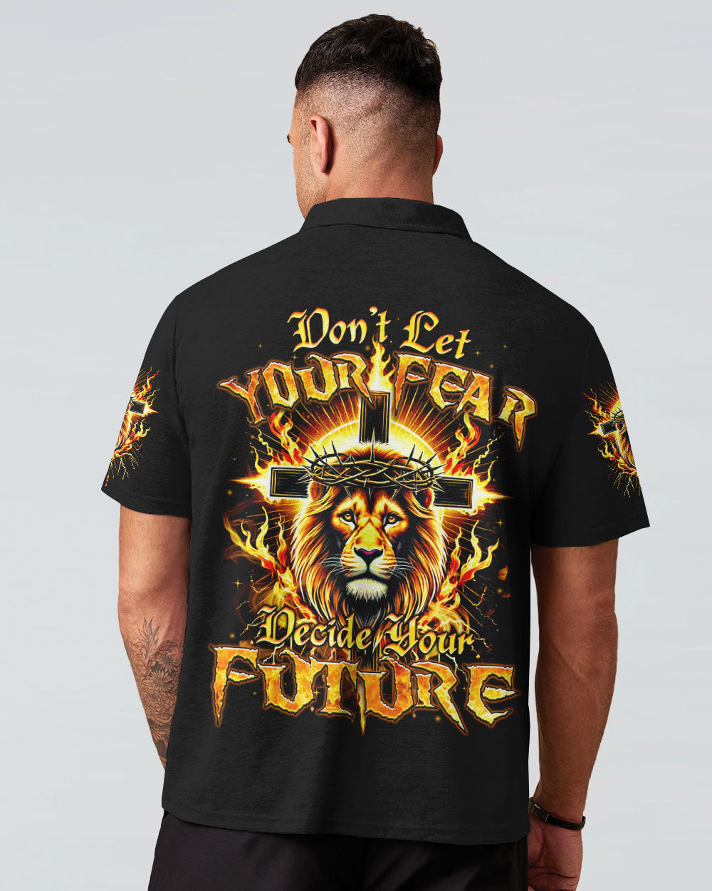Don't Let Your Fear Decide Your Future Men's All Over Print Shirt - Tyqy2308242