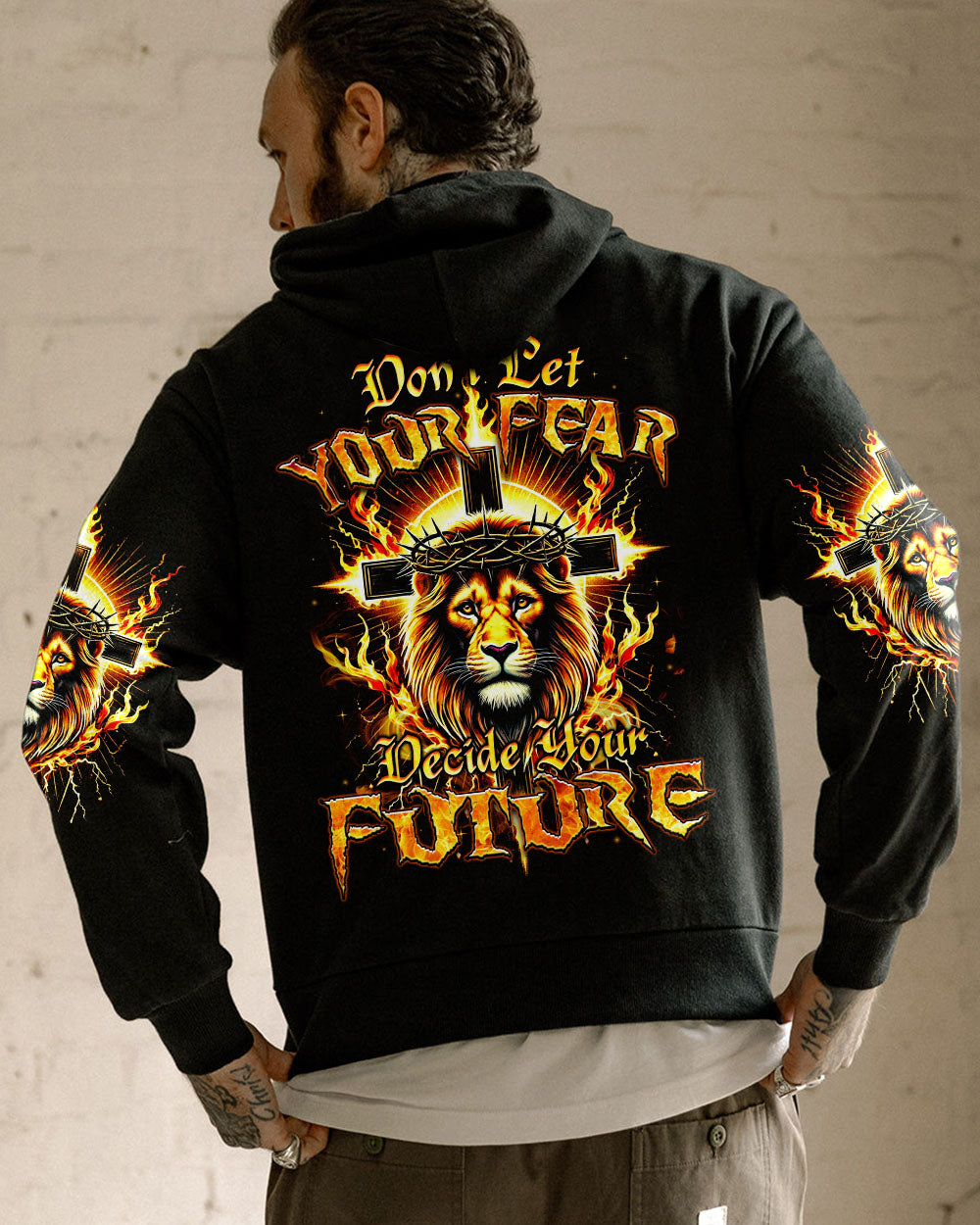 Don't Let Your Fear Decide Your Future Men's All Over Print Shirt - Tyqy2308242