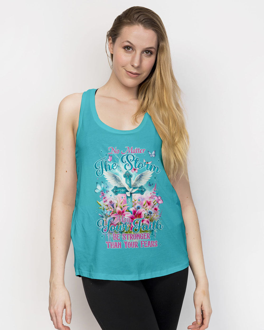 No Matter The Storm Women's All Over Print Shirt - Tyqy2610232