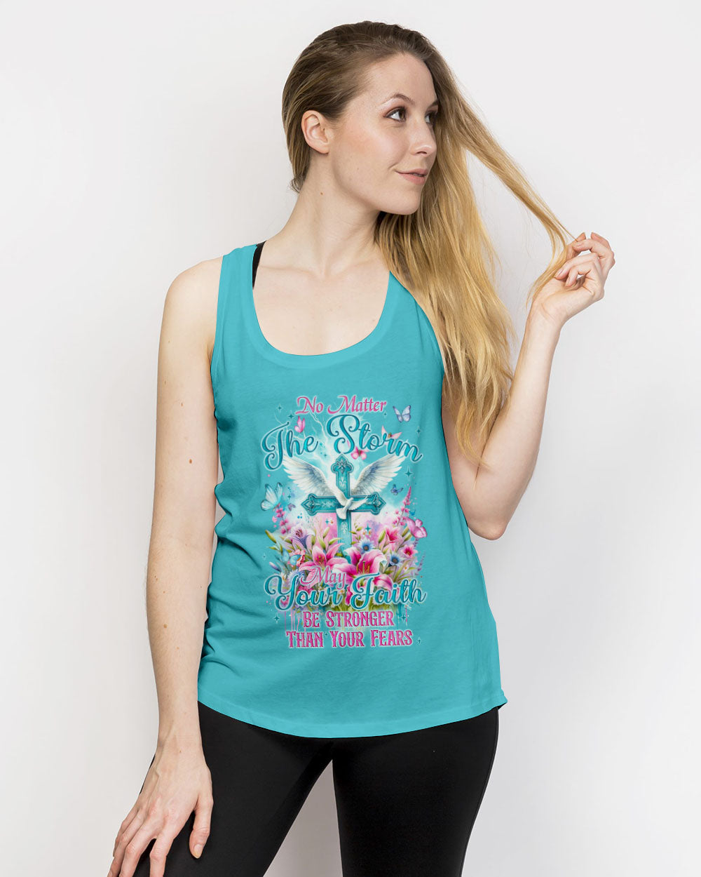No Matter The Storm Women's All Over Print Shirt - Tyqy2610232