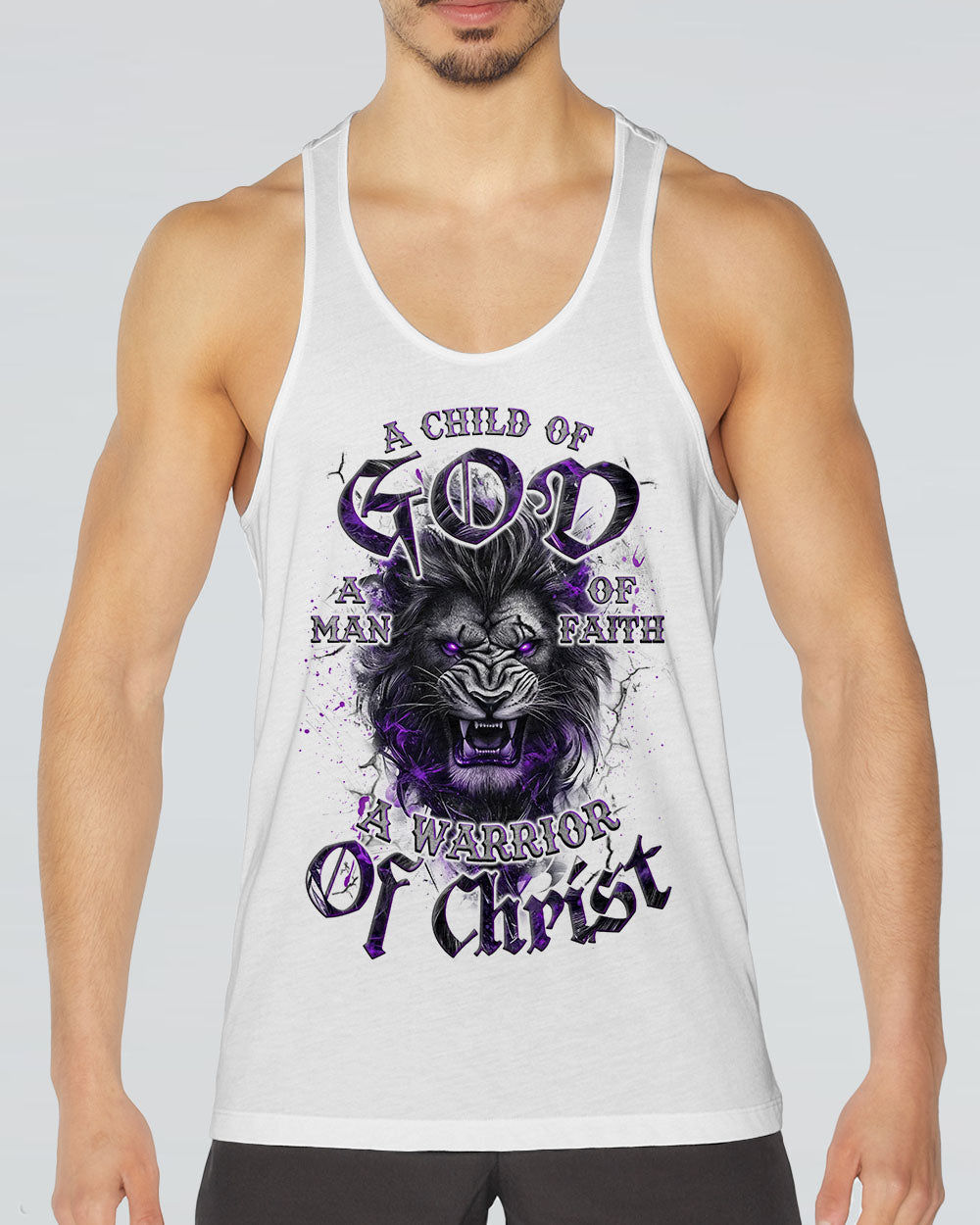 A Warrior Of Christ Lion Men's All Over Print Shirt - Tyqy2803254