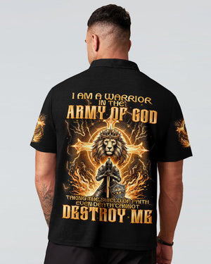 I Am A Warrior In The Army Of God Men's All Over Print Shirt - Tyqy2811241