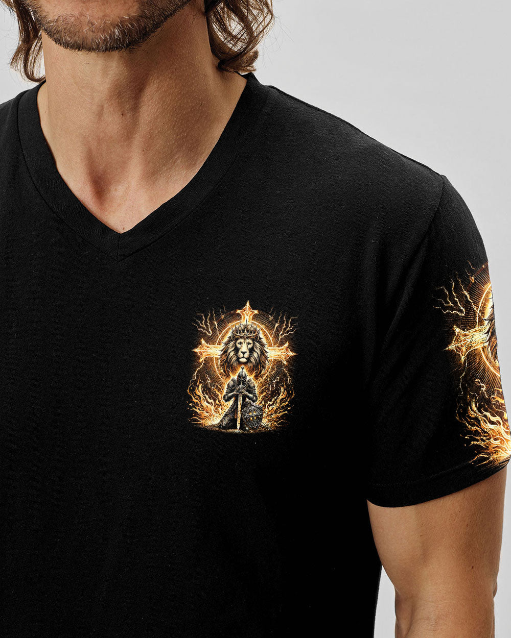 I Am A Warrior In The Army Of God Men's All Over Print Shirt - Tyqy2811241