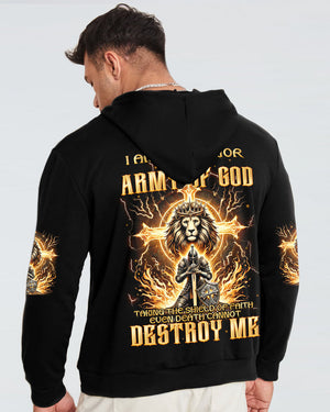 I Am A Warrior In The Army Of God Men's All Over Print Shirt - Tyqy2811241
