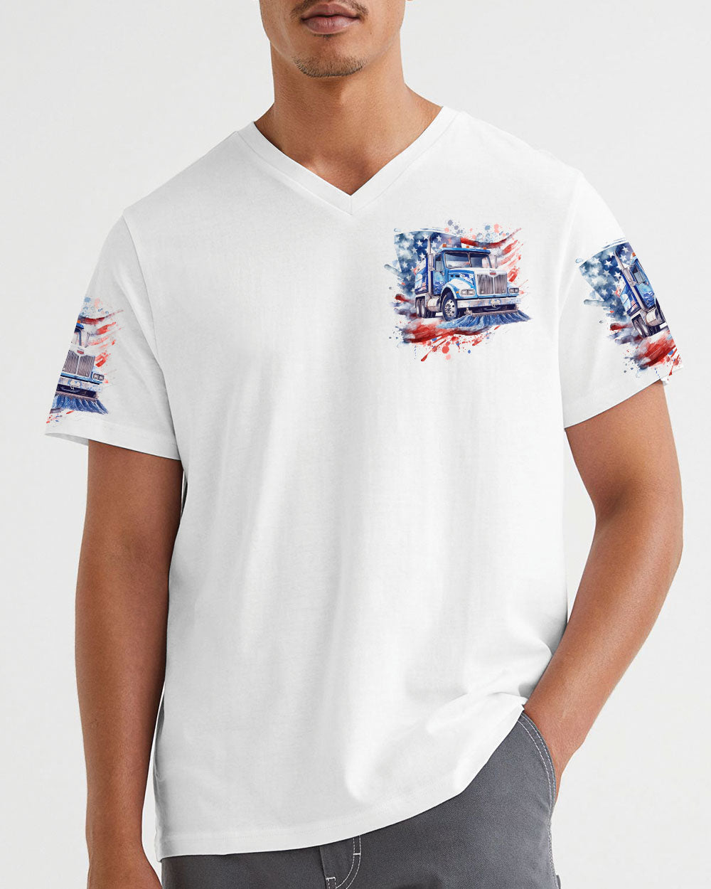 Jesus Take The Wheel Sweeper Truck Men's All Over Print Shirt - Tytd0104241