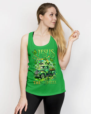 Jesus Take The Wheel Patrick's Day Women's All Over Print Shirt - Tytd0301242