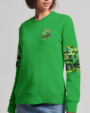 Jesus Take The Wheel Patrick's Day Women's All Over Print Shirt - Tytd0301242