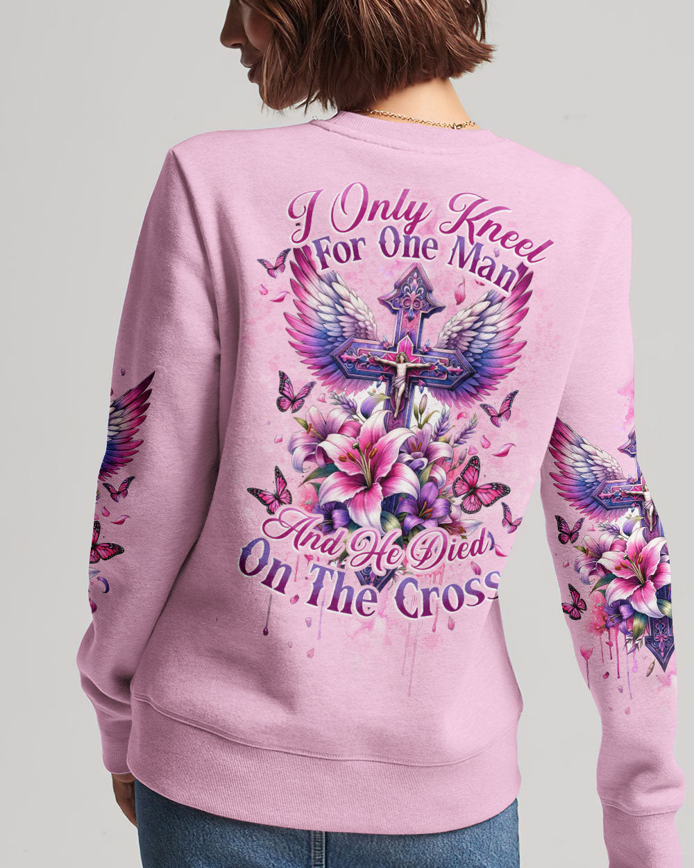 I Only Kneel For One Man Women's All Over Print Shirt - Tytd0601243