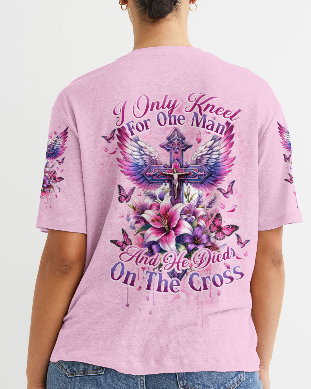 I Only Kneel For One Man Women's All Over Print Shirt - Tytd0601243