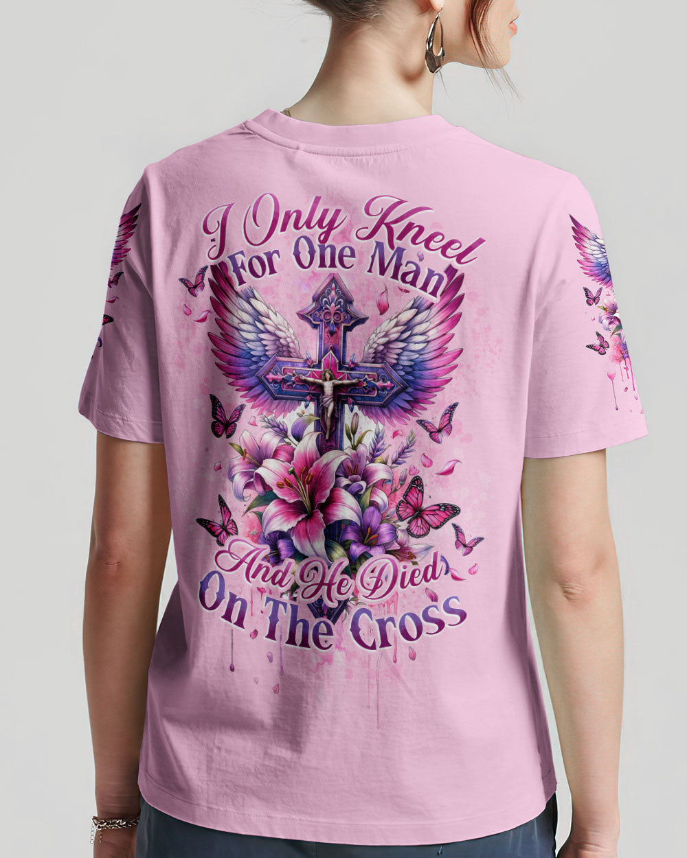 I Only Kneel For One Man Women's All Over Print Shirt - Tytd0601243