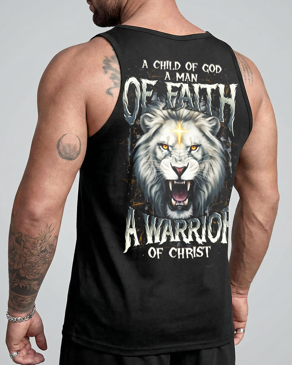 A Warrior Of Christ Lion Men's All Over Print Shirt - Tytd1201261