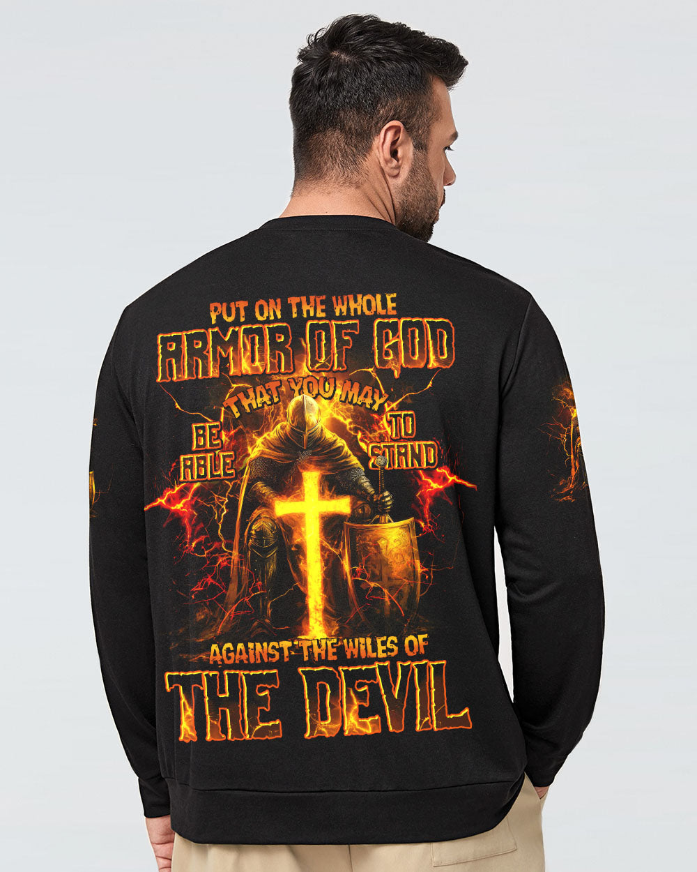 Put On The Whole Armor Of God Men's All Over Print Shirt - Tytd1212242