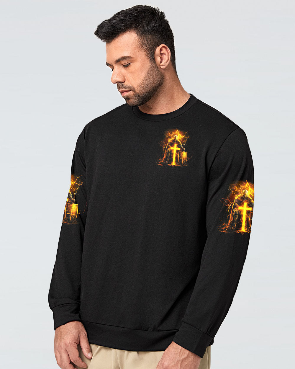 Put On The Whole Armor Of God Men's All Over Print Shirt - Tytd1212242