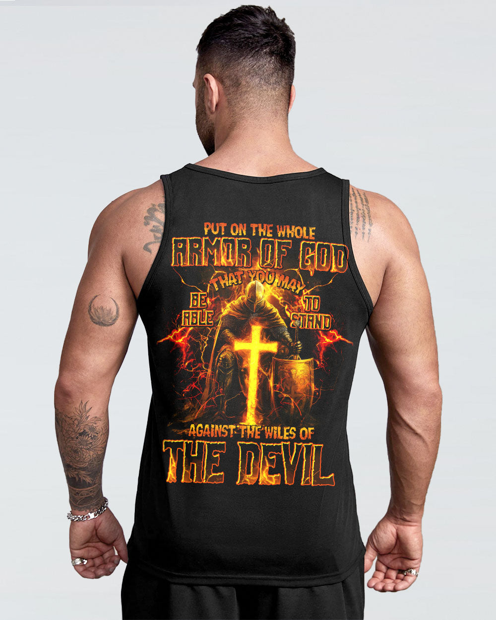 Put On The Whole Armor Of God Men's All Over Print Shirt - Tytd1212242