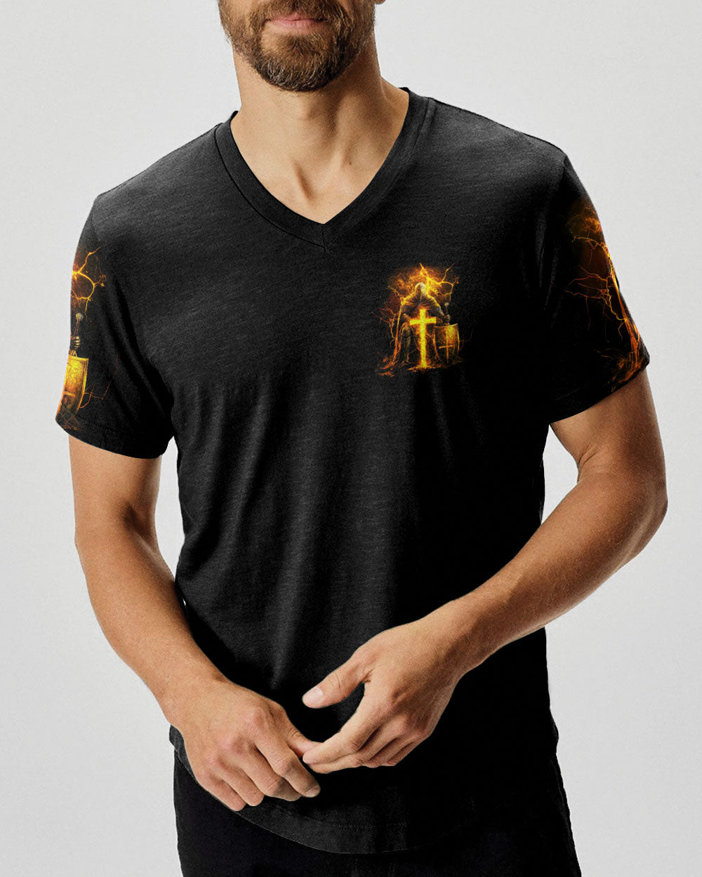 Put On The Whole Armor Of God Men's All Over Print Shirt - Tytd1212242