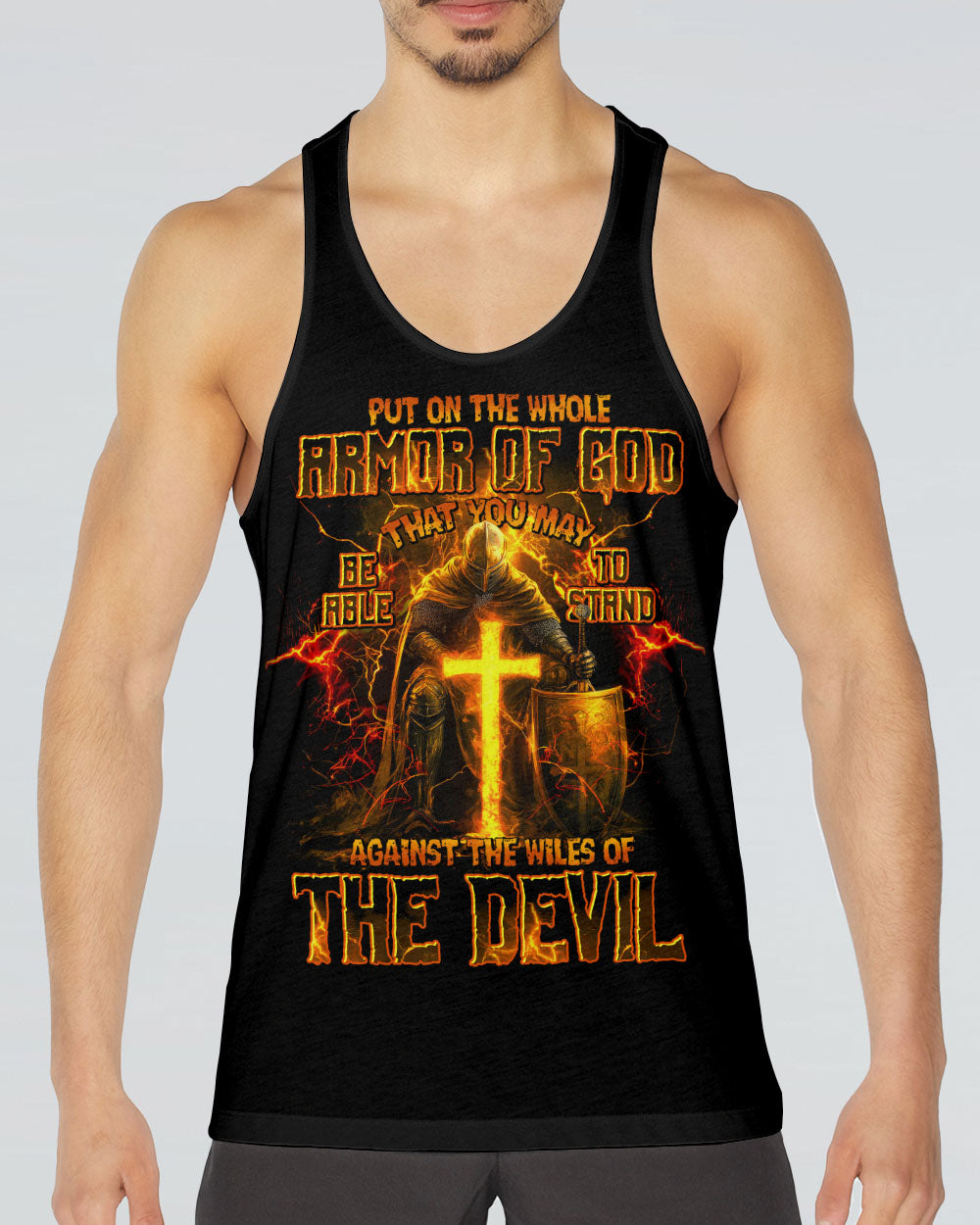 Put On The Whole Armor Of God Men's All Over Print Shirt - Tytd1212242