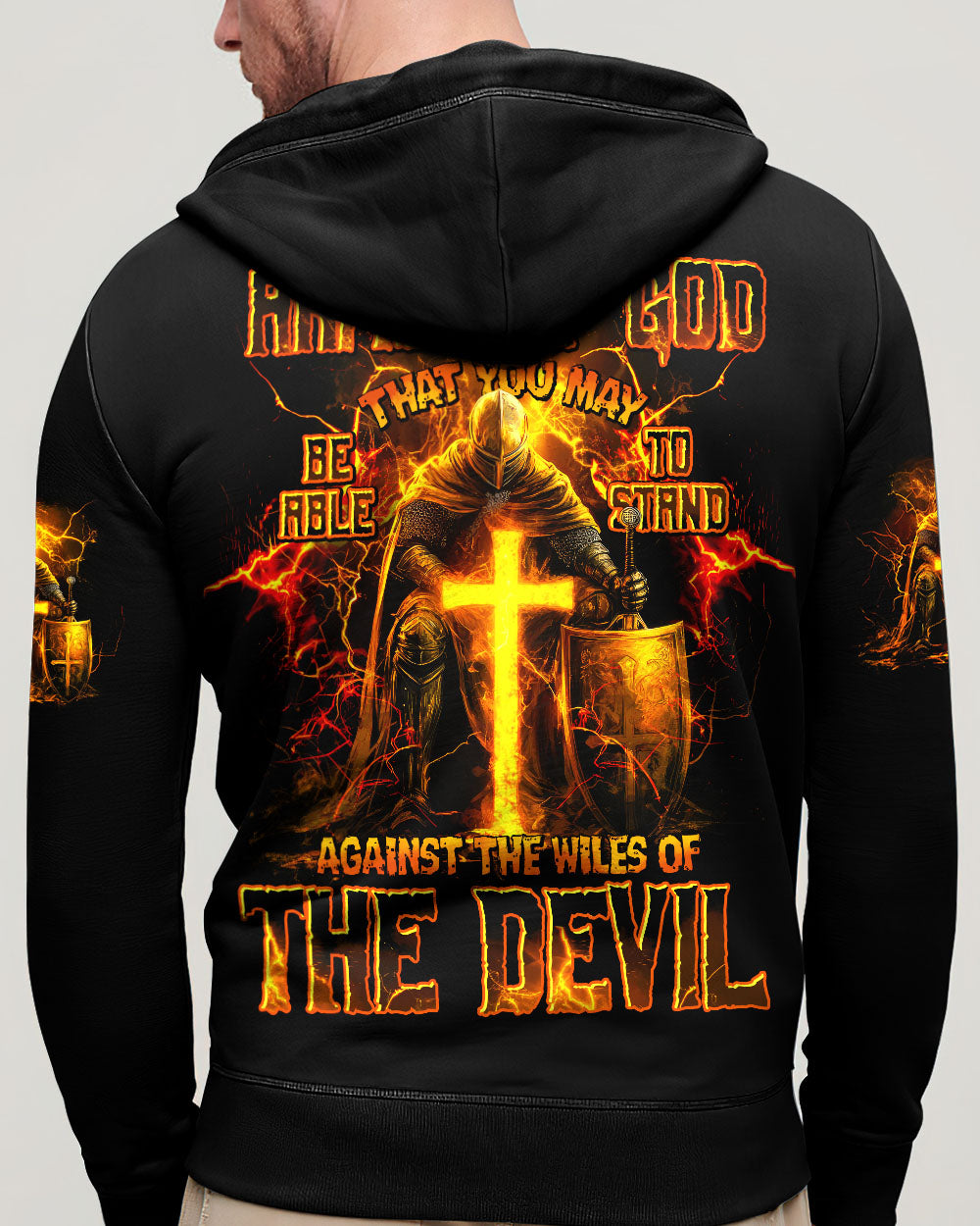 Put On The Whole Armor Of God Men's All Over Print Shirt - Tytd1212242