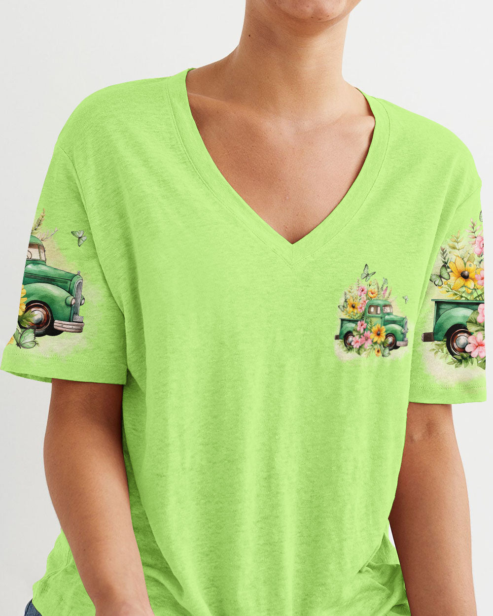 Jesus Take The Wheel Women's All Over Print Shirt - Tytd1612231