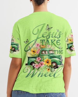 Jesus Take The Wheel Women's All Over Print Shirt - Tytd1612231