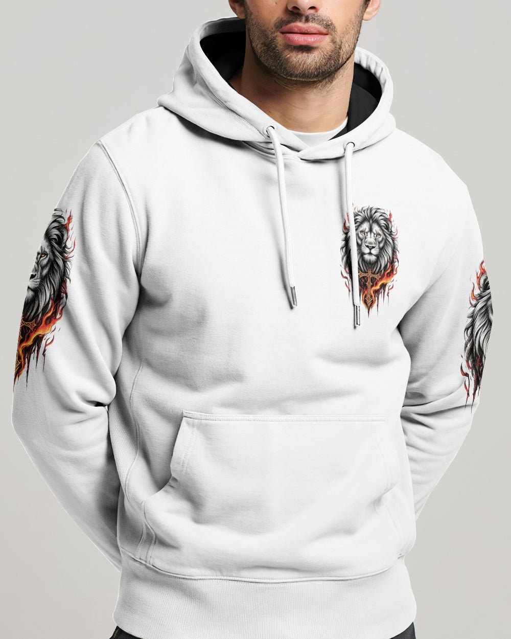 I Can Do All Things Lion Men's All Over Print Shirt - Tytd2001261