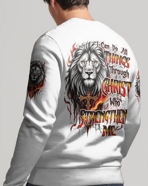 I Can Do All Things Lion Men's All Over Print Shirt - Tytd2001261