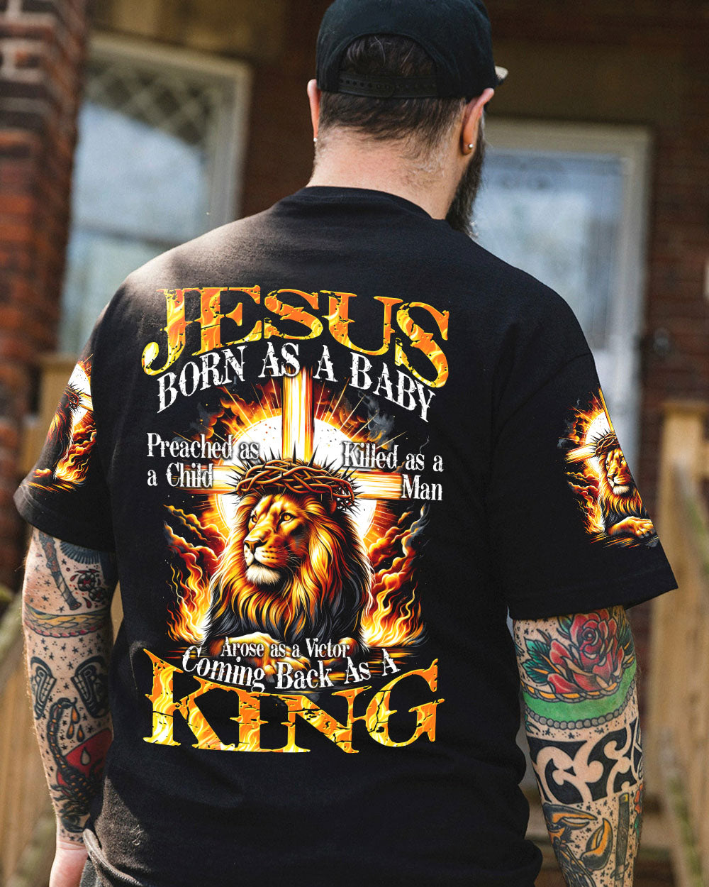 Coming Back As A King Men's All Over Print Shirt - Tytd2501241