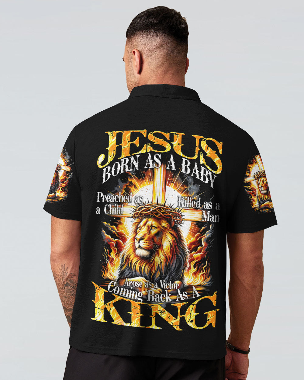 Coming Back As A King Men's All Over Print Shirt - Tytd2501241