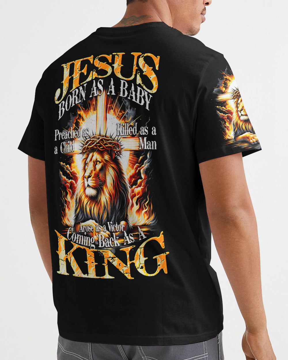 Coming Back As A King Men's All Over Print Shirt - Tytd2501241