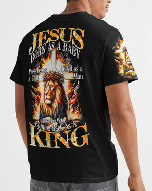 Coming Back As A King Men's All Over Print Shirt - Tytd2501241