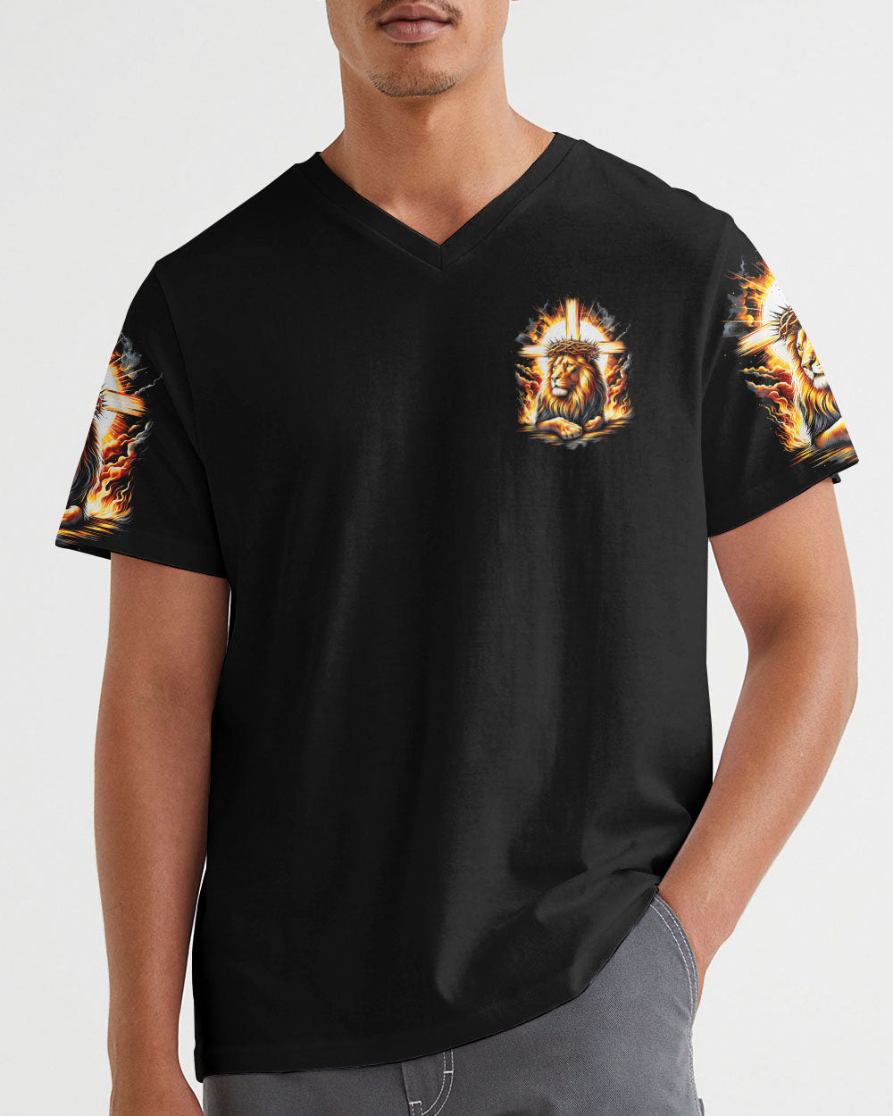 Coming Back As A King Men's All Over Print Shirt - Tytd2501241