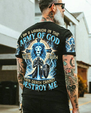 I Am A Warrior In The Army Of God Men's All Over Print Shirt - Tytd2911242