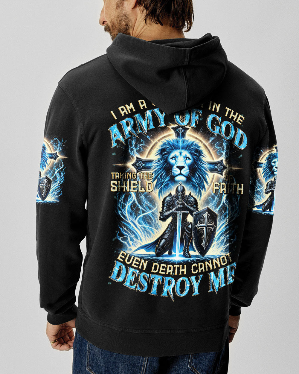 I Am A Warrior In The Army Of God Men's All Over Print Shirt - Tytd2911242