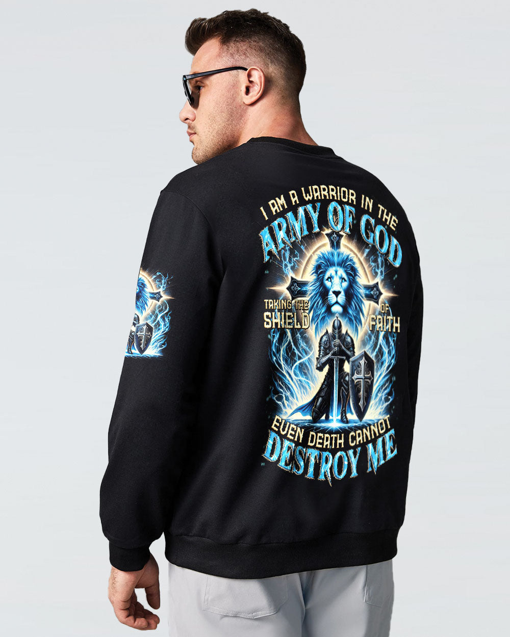 I Am A Warrior In The Army Of God Men's All Over Print Shirt - Tytd2911242