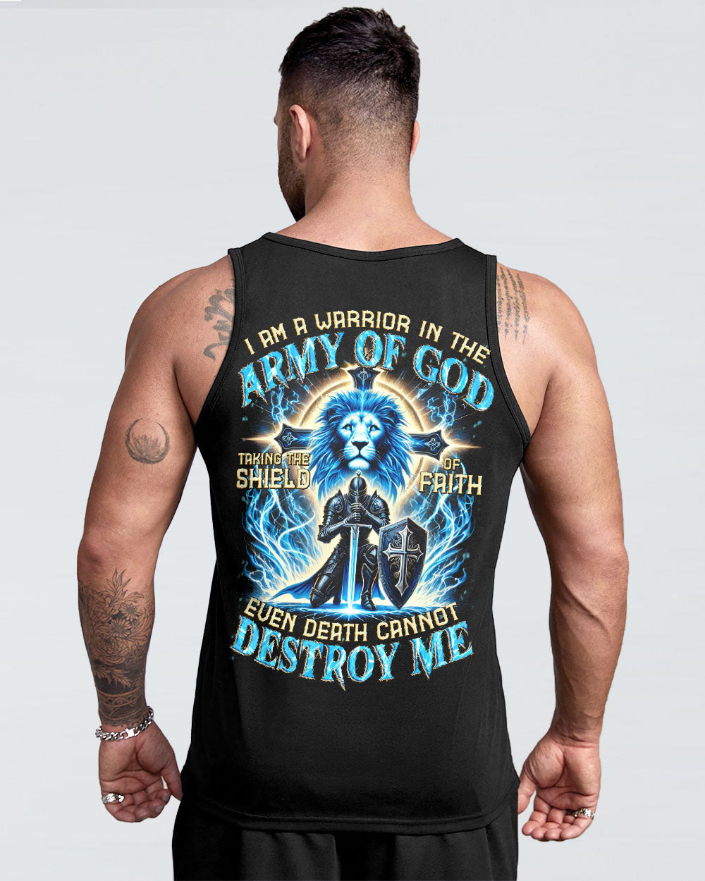 I Am A Warrior In The Army Of God Men's All Over Print Shirt - Tytd2911242
