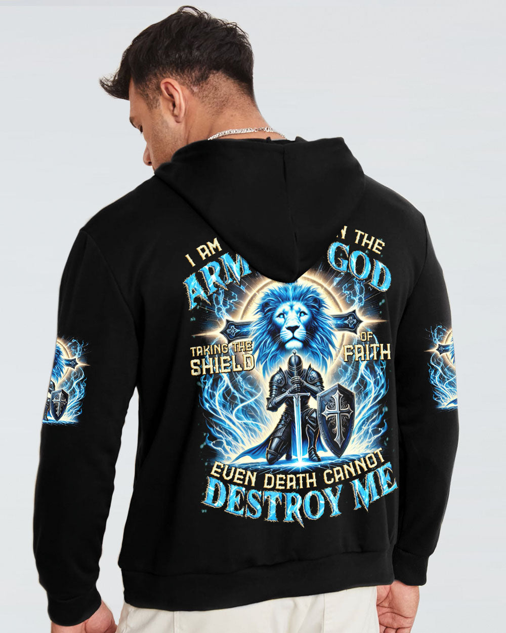 I Am A Warrior In The Army Of God Men's All Over Print Shirt - Tytd2911242