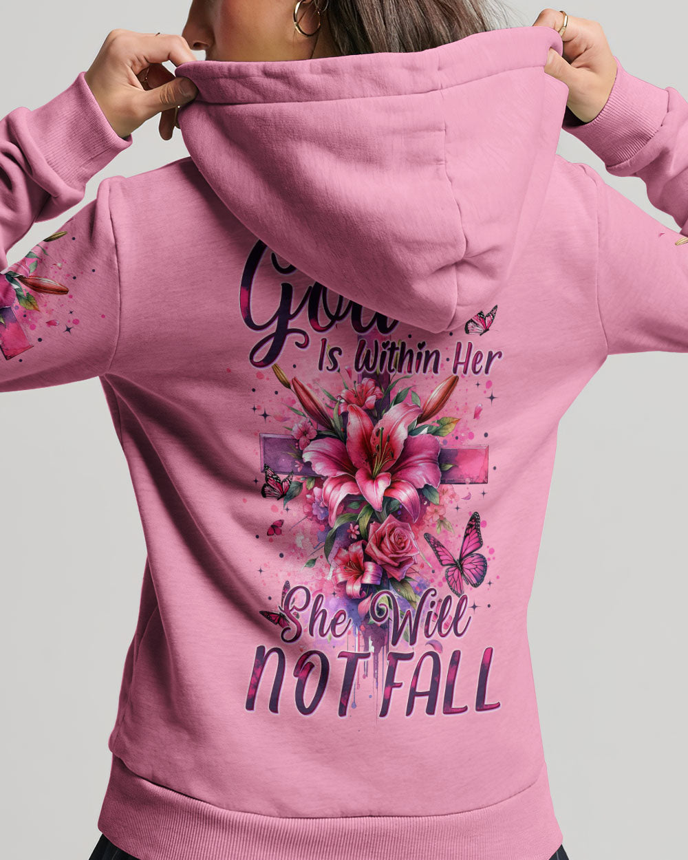 She Will Not Fall Women's All Over Print Shirt - Tytm0401243