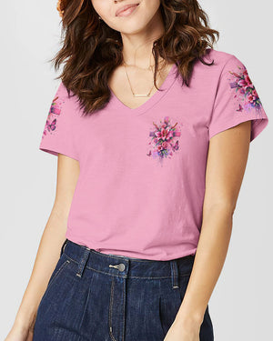 She Will Not Fall Women's All Over Print Shirt - Tytm0401243