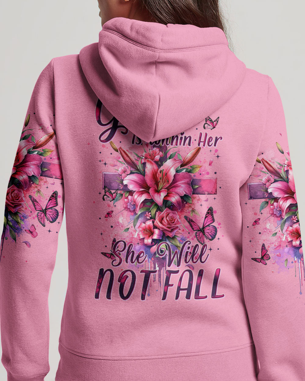 She Will Not Fall Women's All Over Print Shirt - Tytm0401243