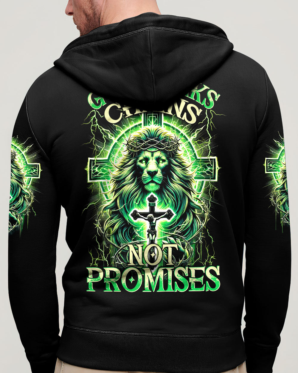 God Breaks Chains Not Promises Lion Men's All Over Print Shirt - Tytm0403251