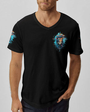 Jesus Is My Superhero Lion Men's All Over Print Shirt - Tytm0410232