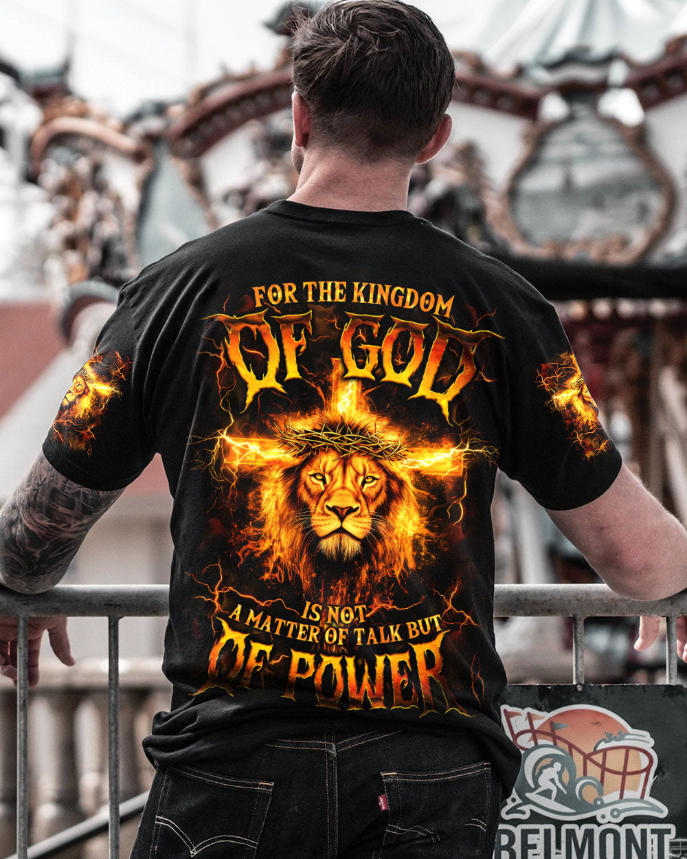 For The Kingdom Of God Lion Men's All Over Print Shirt - Tytm0707253