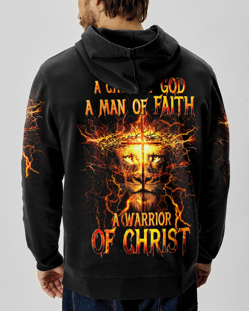 A Warrior Of Christ Lion Men's All Over Print Shirt - Tytm0912243