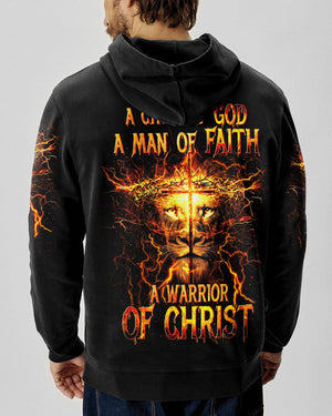 A Warrior Of Christ Lion Men's All Over Print Shirt - Tytm0912243