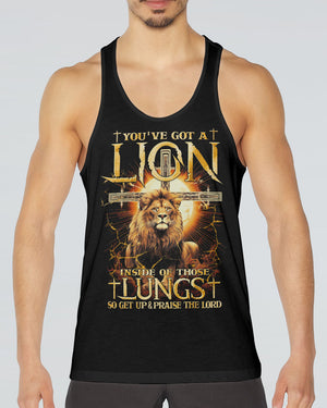 Lion In Lungs Men's All Over Print Shirt - Tytm1210234